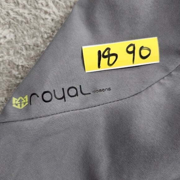 Royal Racing Cruiser Shorts Womens Size Medium Grey Black Zippers - Picture 15 of 16